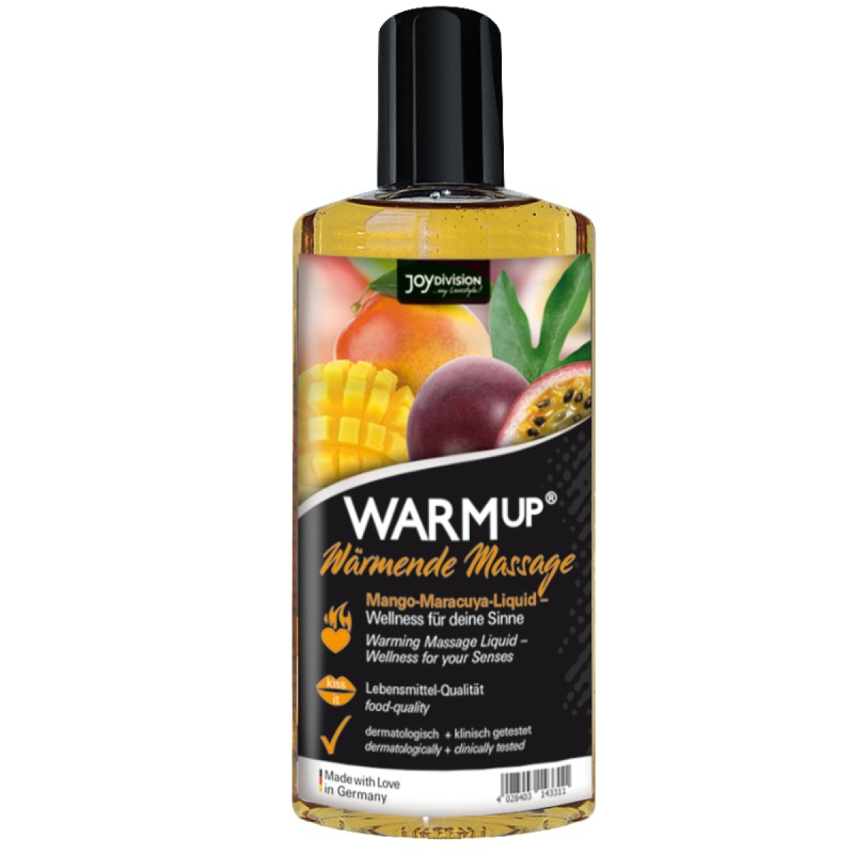 image Huile de Massage Warmup Mangue et Maracuya 150 Ml
