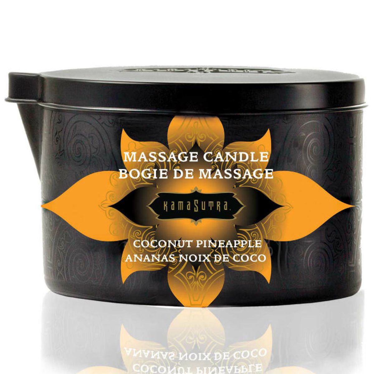 image Kamasutra - Bougie de Massage Coco et Ananas 170gr