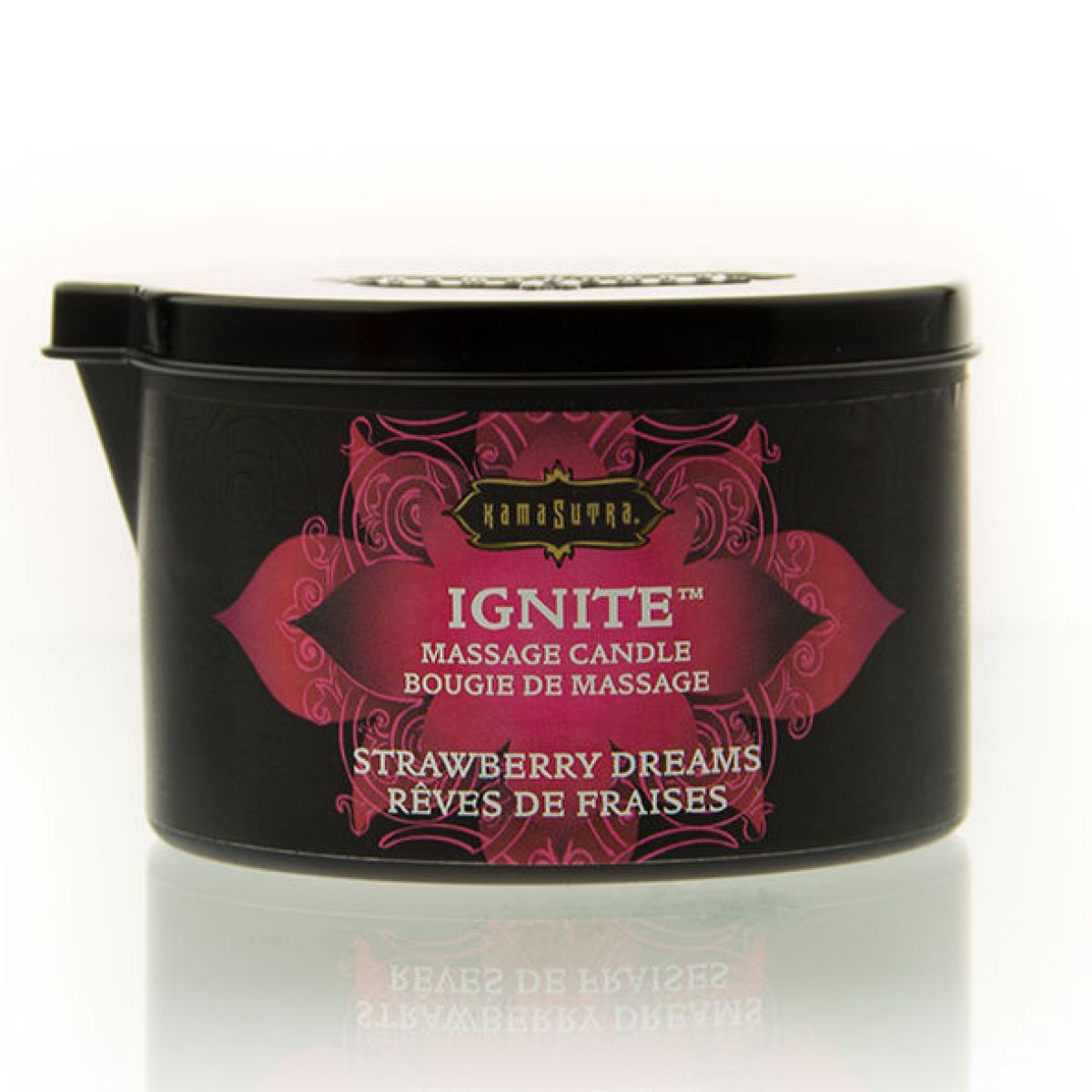 image Kamasutra - Bougie de Massage Fraise Rêves 170 Gr