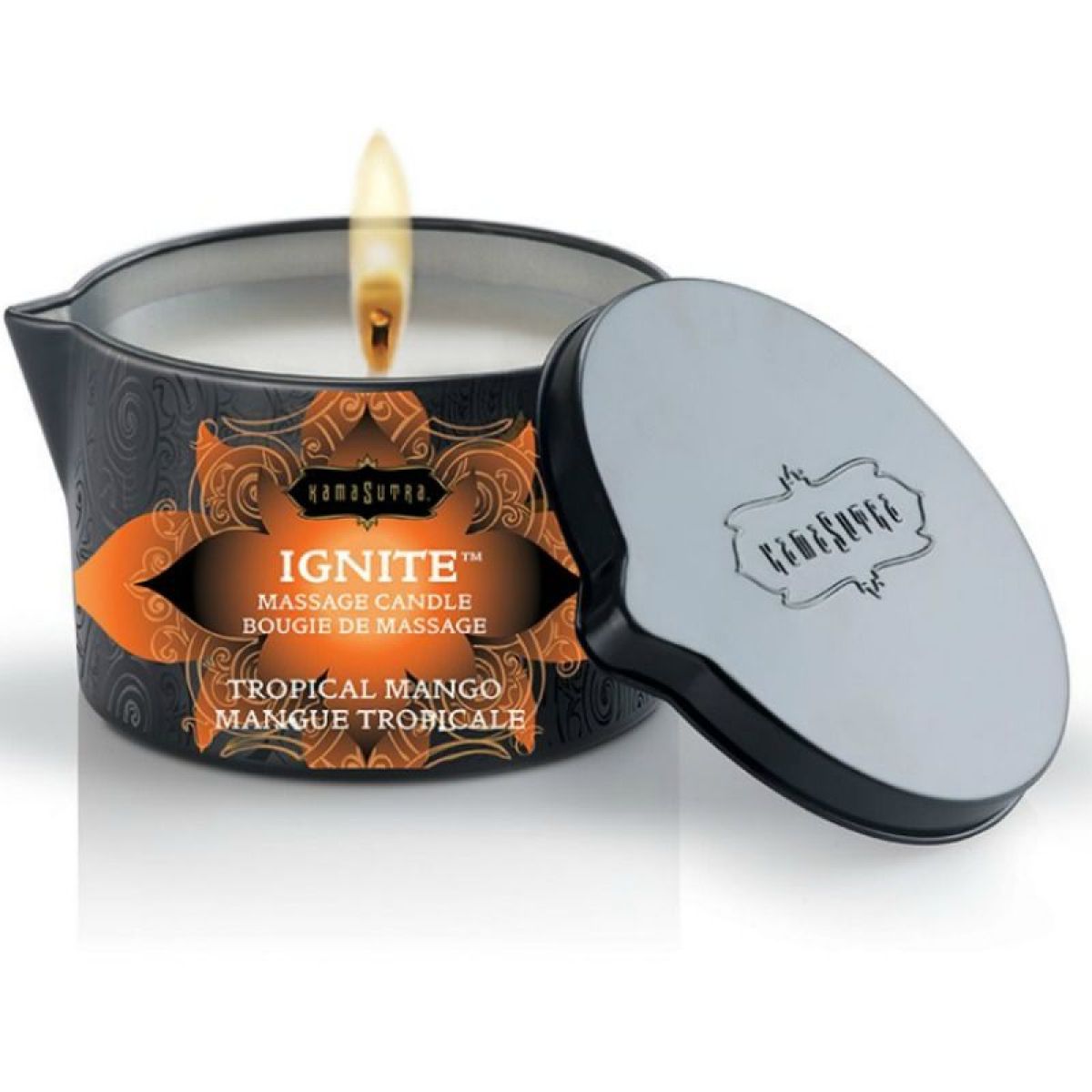 image Kamasutra - Bougie de Massage Manche Tropical 170 Gr