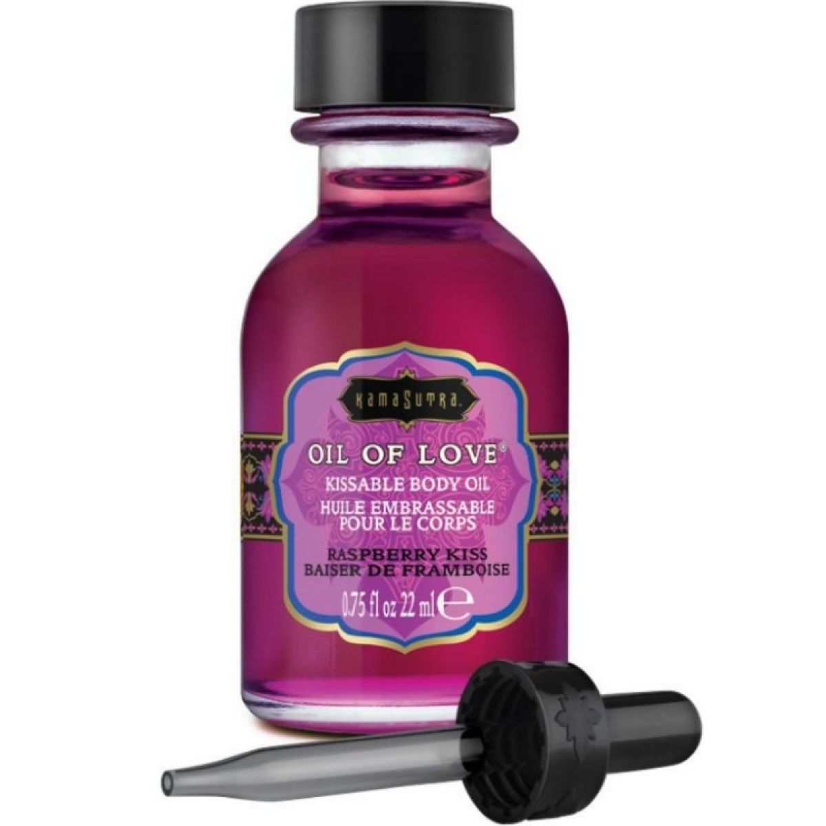 image Kamasutra - Huile Comestible Framboise 22 Ml
