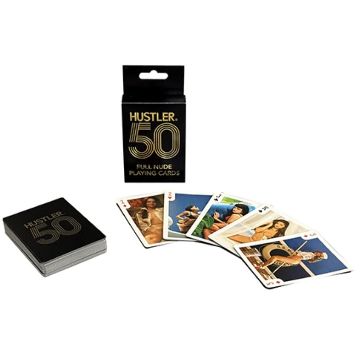 image Hustler 50 Cartes à Jouer Nues Complètes