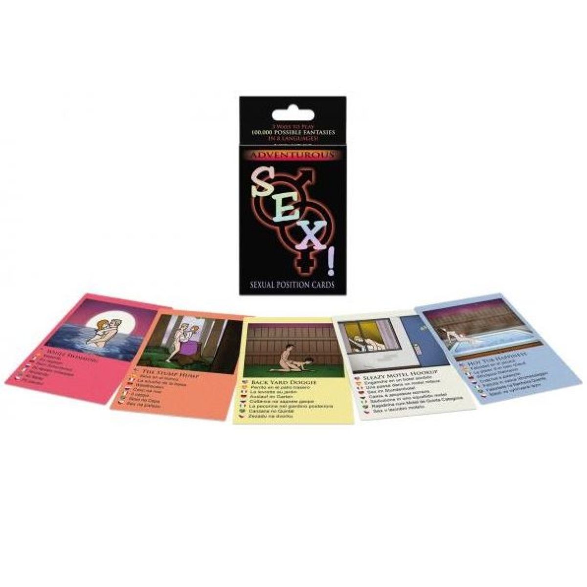 image Sexe Aventureux ! Jeu de Cartes