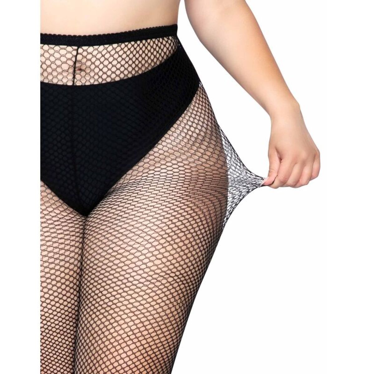 image Leg Avenue - Collants Résille Grande Taille