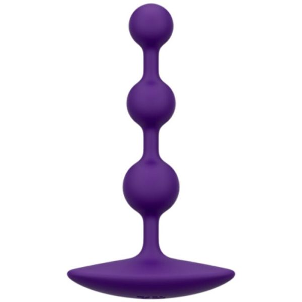 image Amp Perles Anales en Silicone Flexible Violettes 12,5 Cm