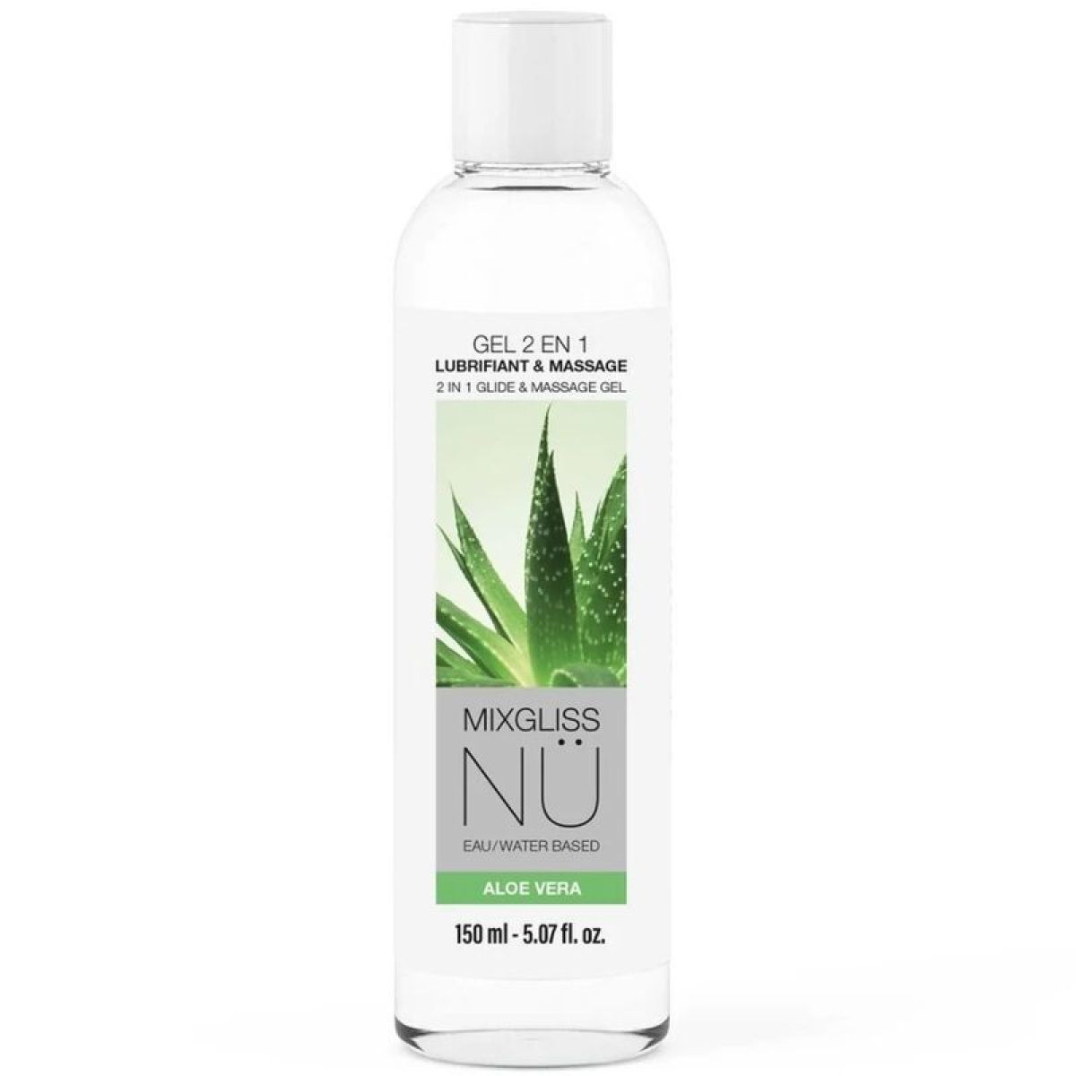 image Gel Lubrifiant et de Massage 2 en 1 à Base D'eau Nuru à L'aloe Vera 150 Ml