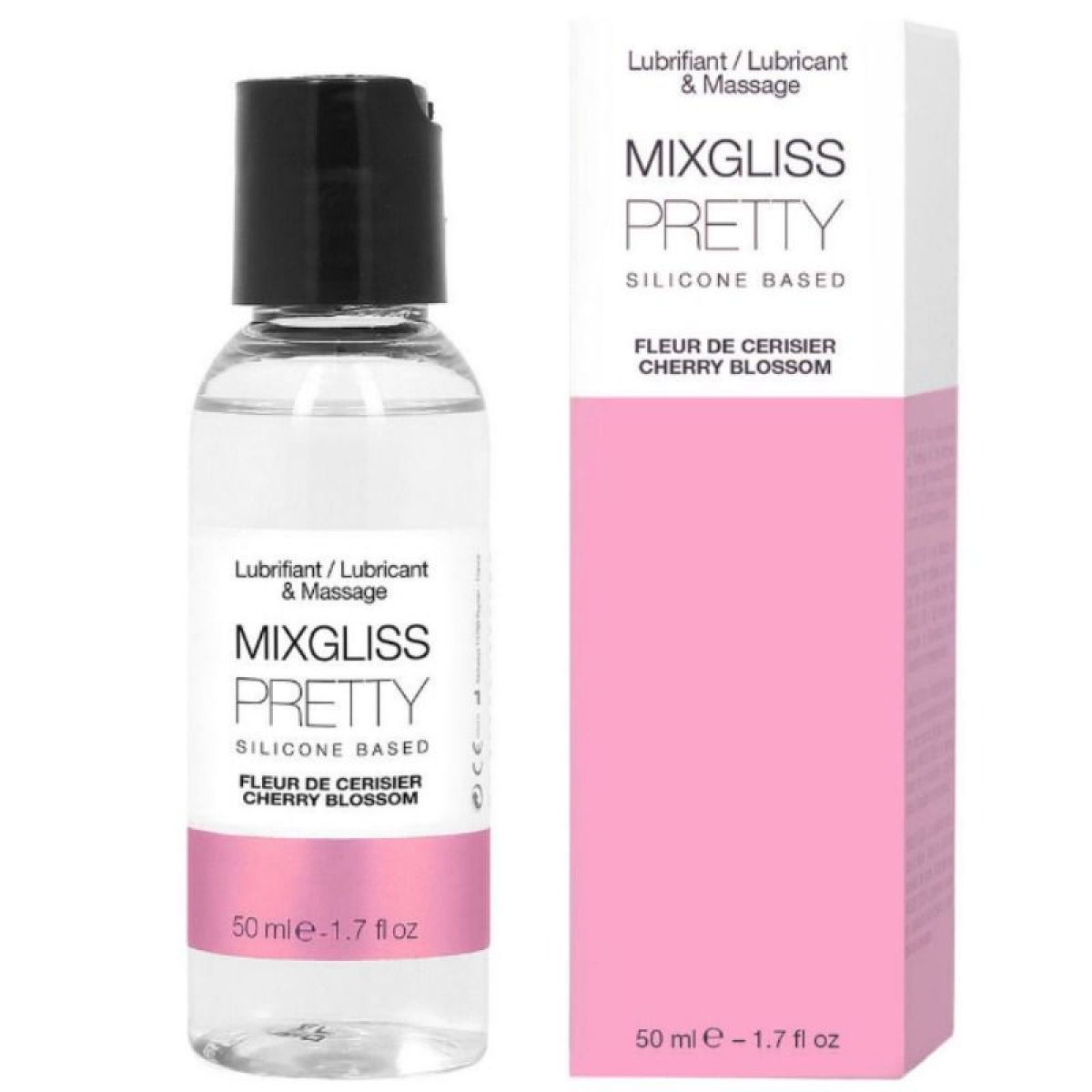 image Pretty Lubrifiant Silicone Fleur de Cerisier 50 Ml