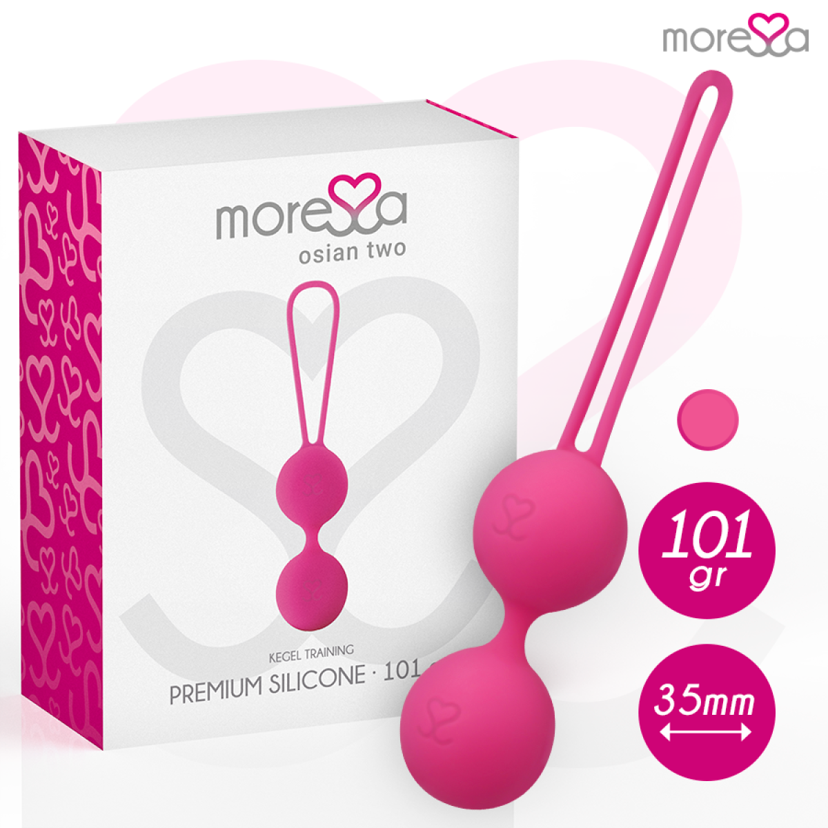 image Osian Deux Silicone Premium Rose