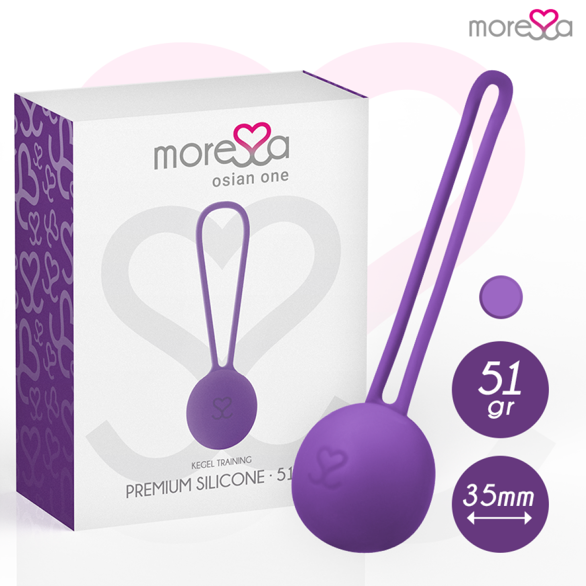 image Osian One Premium Silicone Lilas