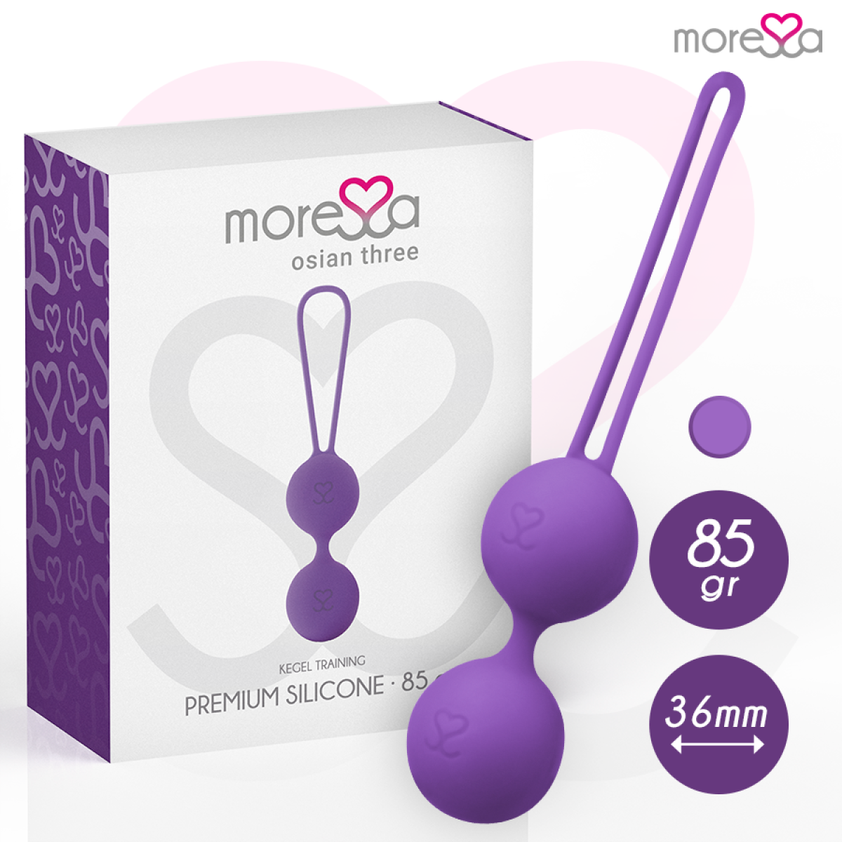 image Osian Trois Silicone Lilas Premium