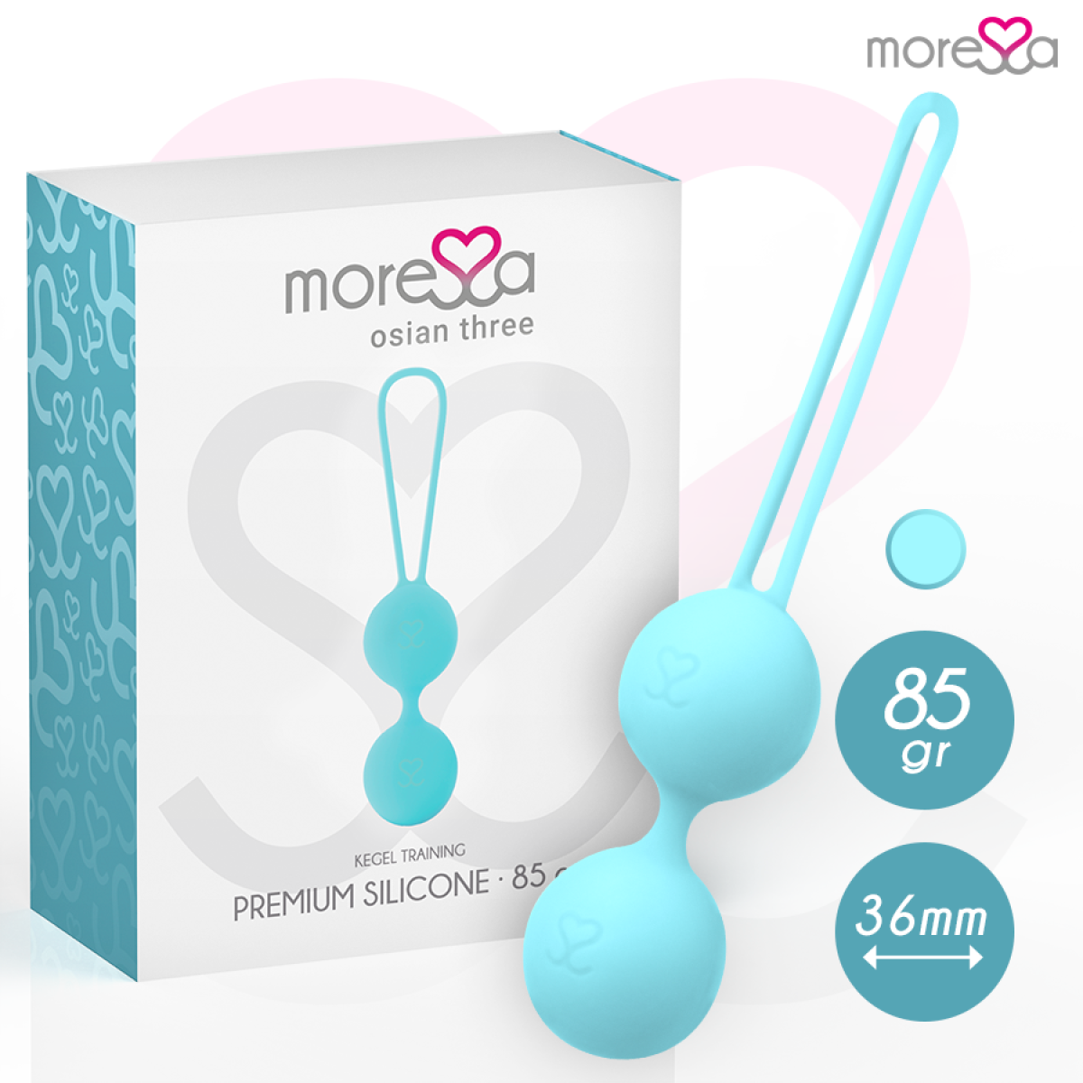 image Osian Trois Silicone Turquoise Premium