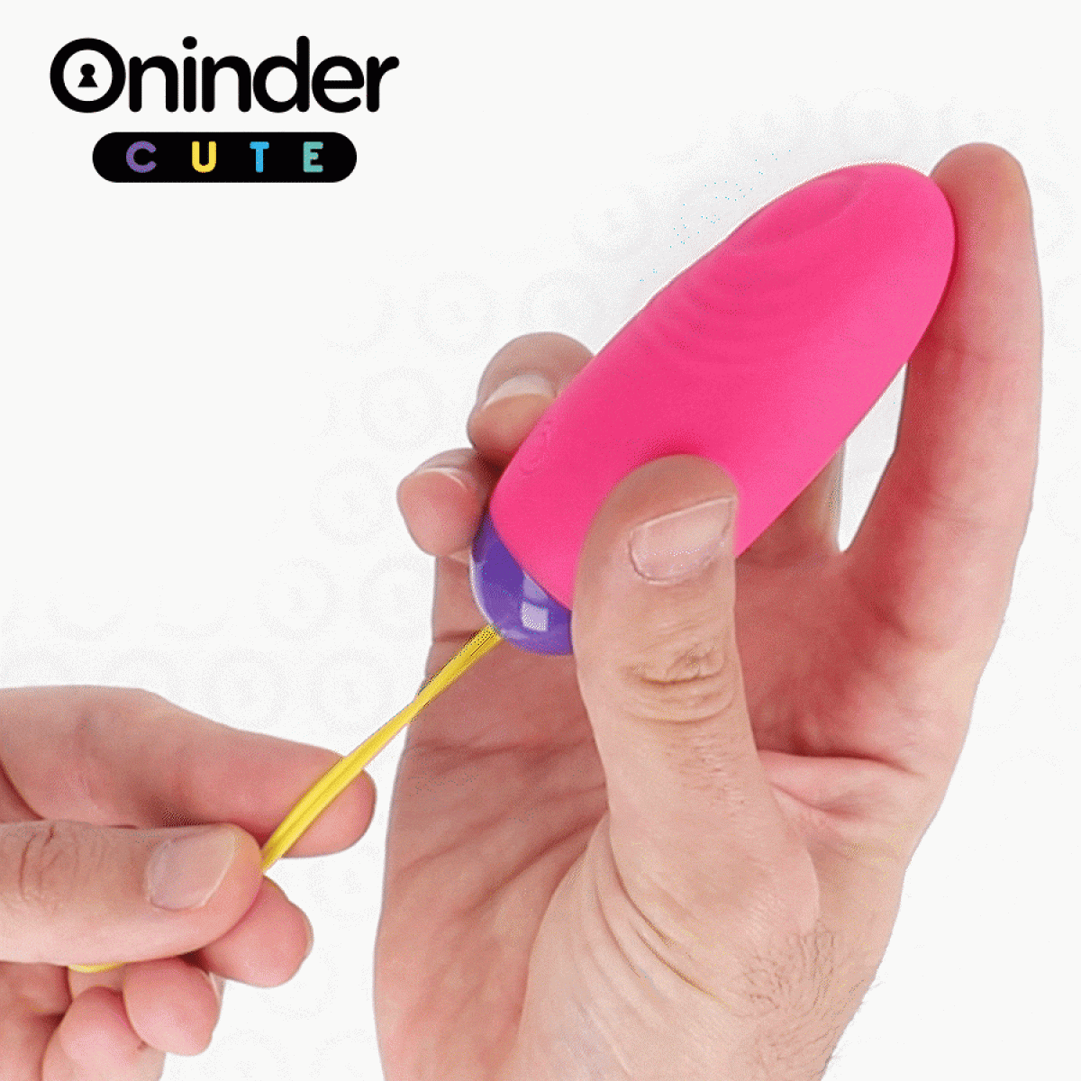 image Œuf en Silicone à Vibrations et Tapotements - Application Mondiale Gratuite