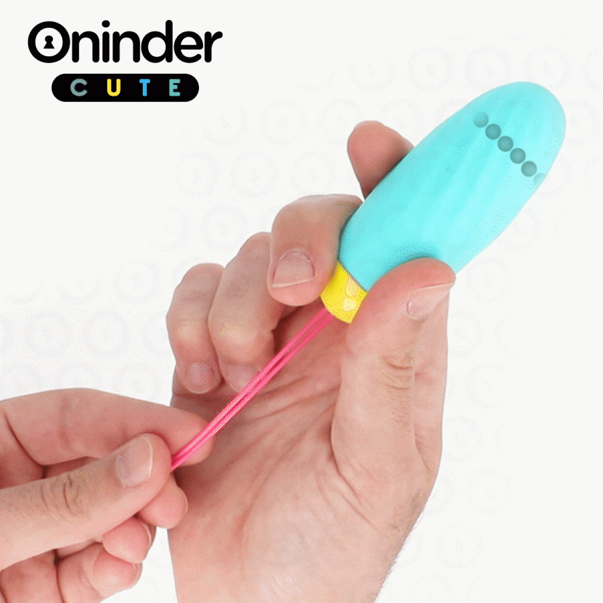 image Œuf Vibrant Love Pleasure - Pierres en Silicone Rotatives - Application Mondiale Gratuite