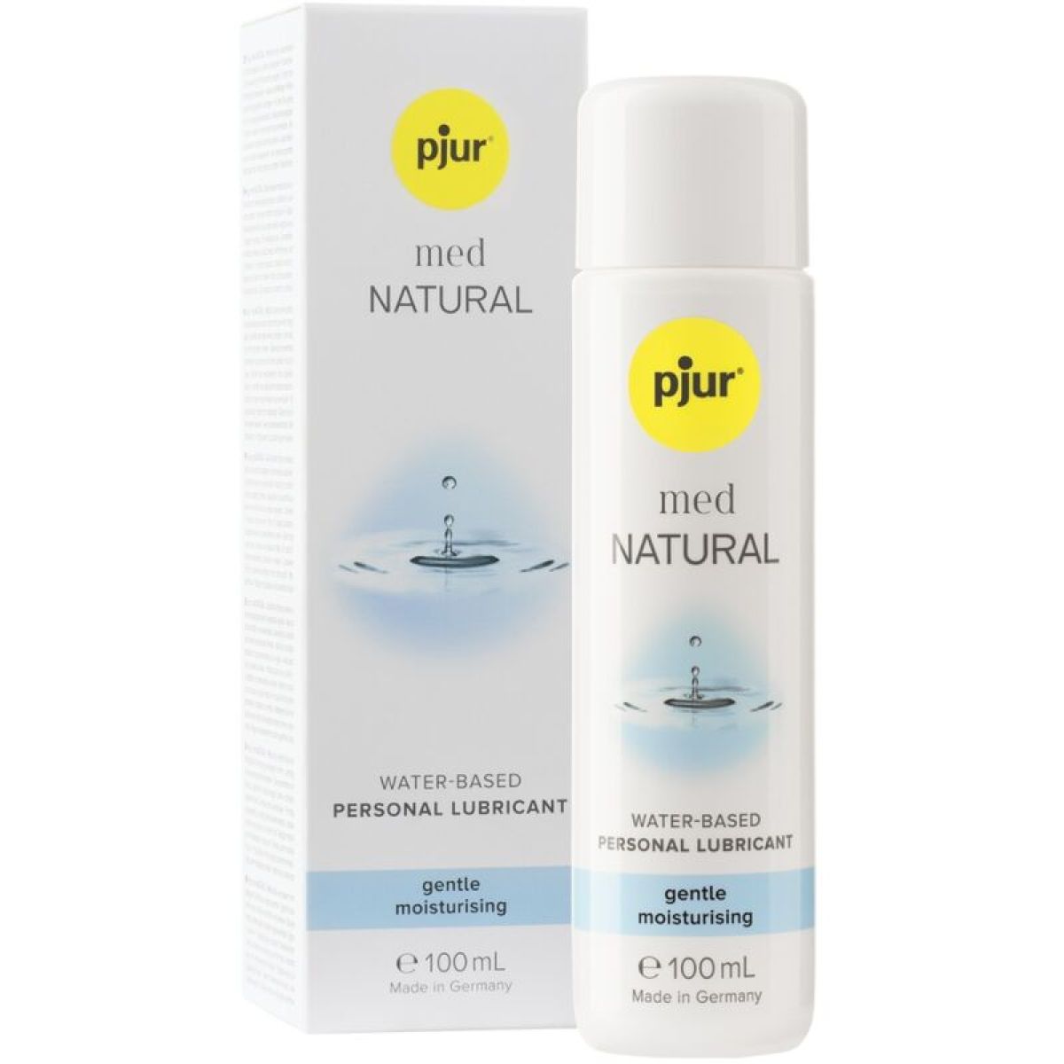 image Med Lubrifiant Naturel  Base Eau 100 Ml