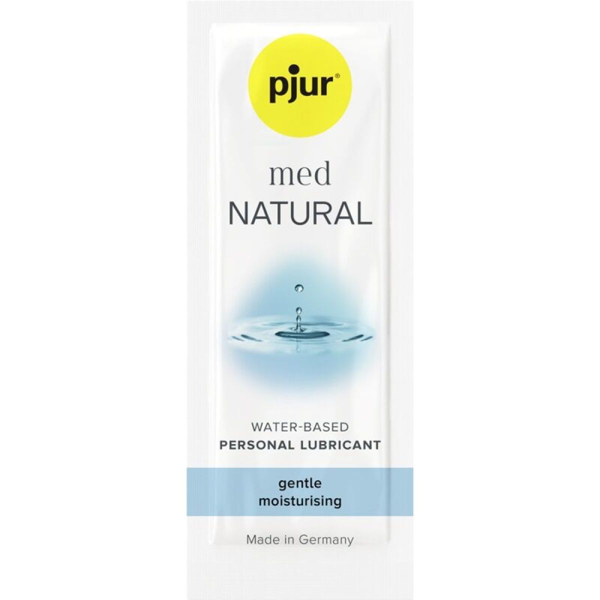 image Med Lubrifiant Naturel  Base Eau 2 Ml