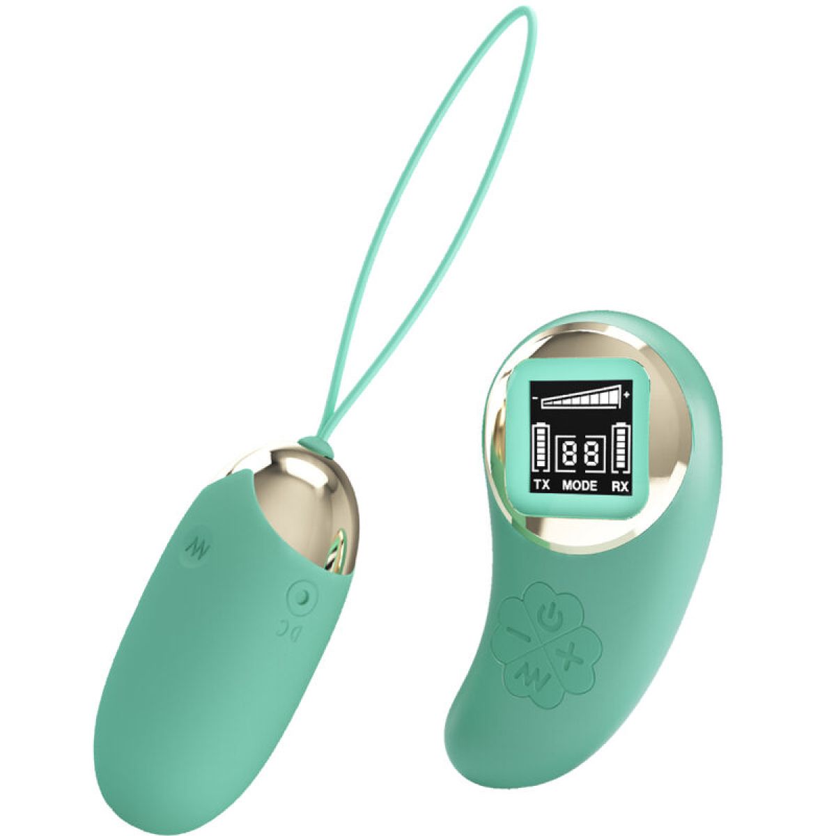 image Pretty Love - Mine Doeufs Vibrants Télécommande Verte