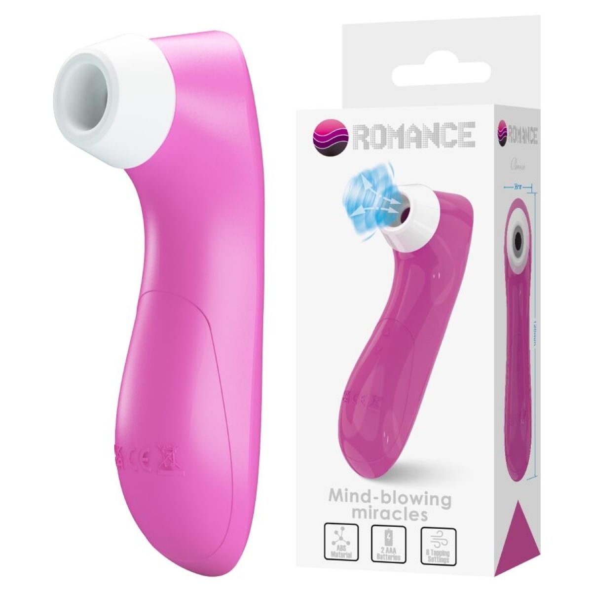 image Appareil de Succion Clitoriale avec Technologie de Pulsation Rose