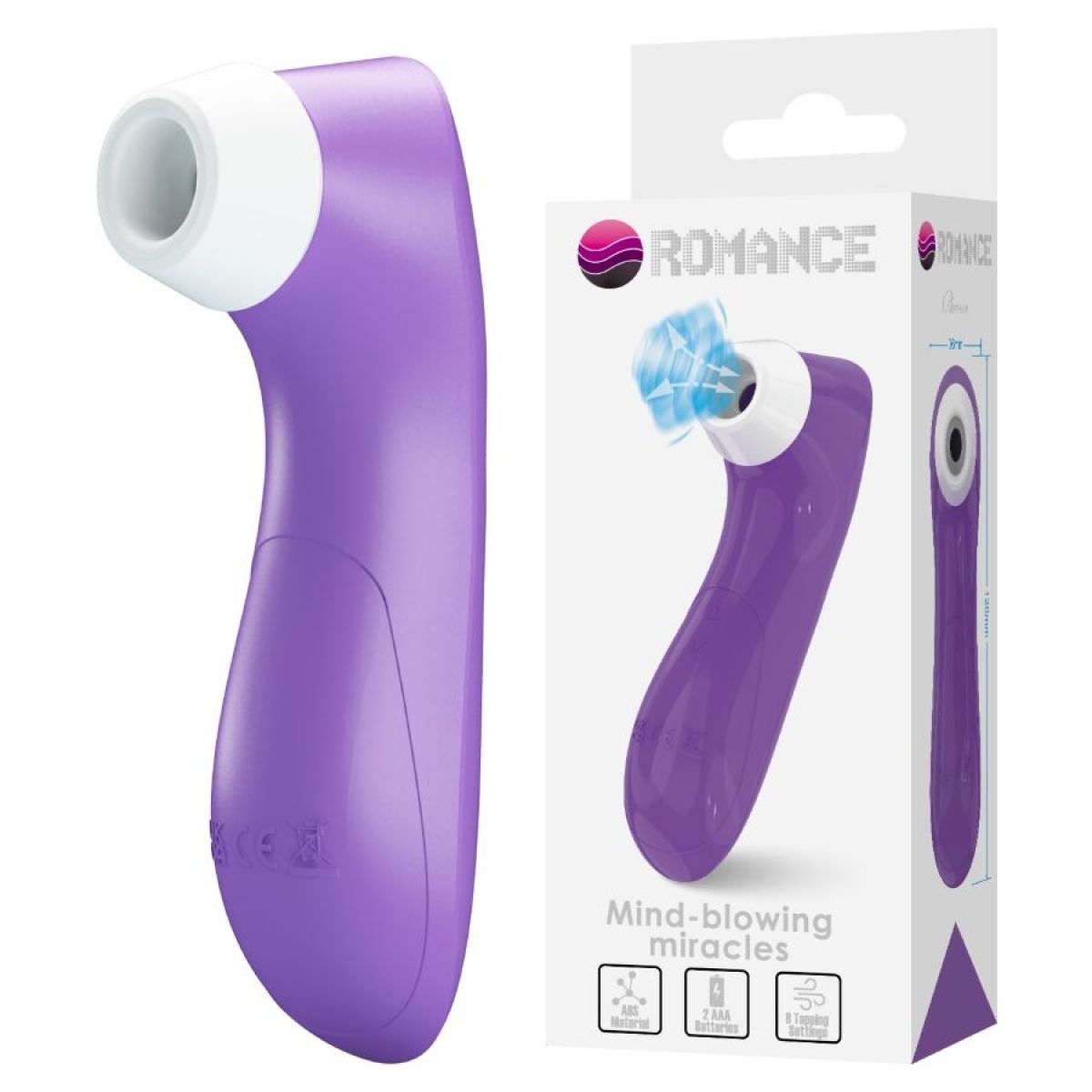 image Outil de Succion Clitoriale avec Technologie de Pulsation Violet