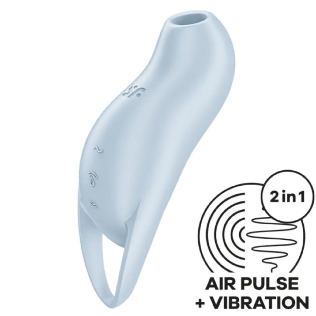 image Satisfyer - Pocket Pro 1 Stimulateur de Clitoris Bleu Clair