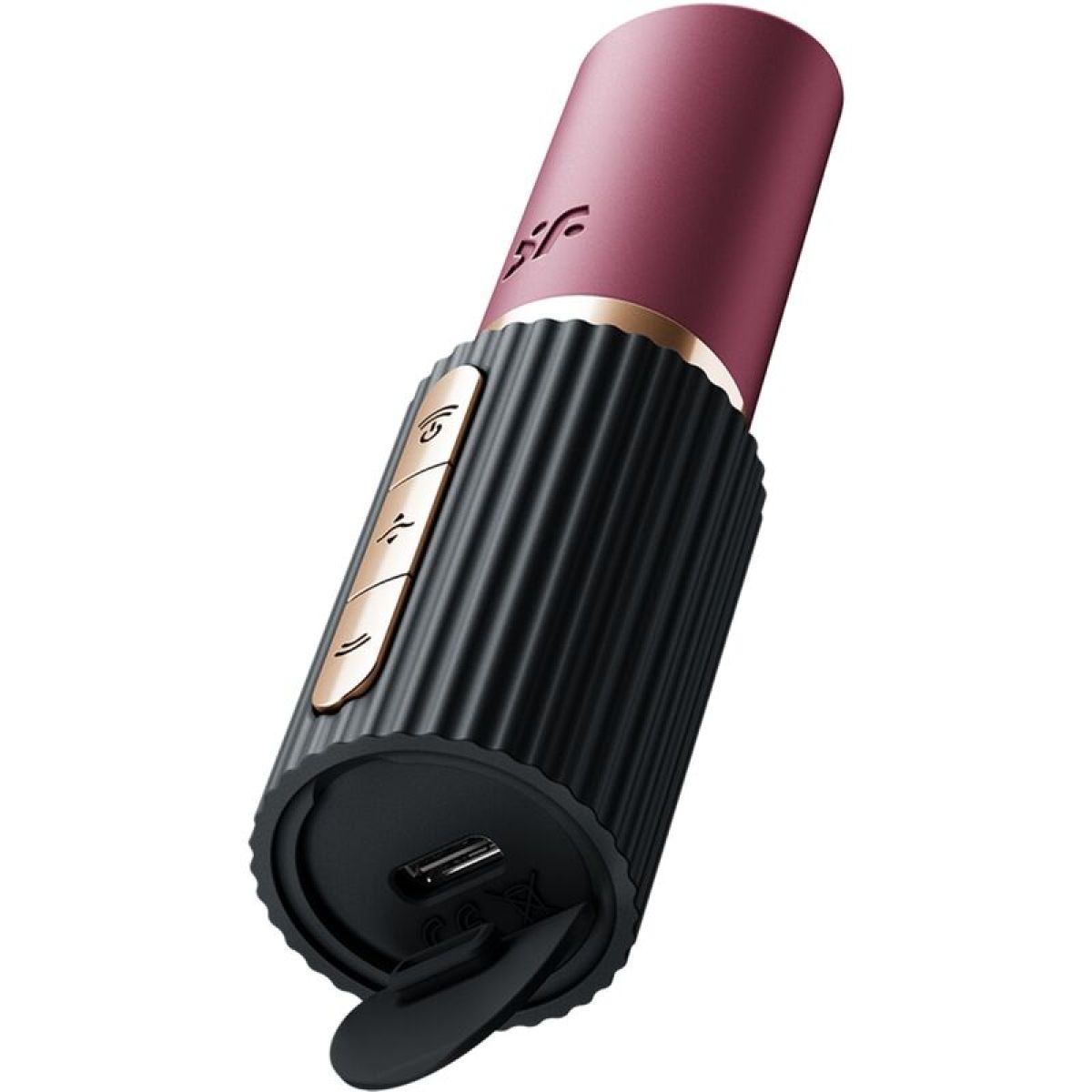 image Satisfyer - Stimulateur de Clitoris Pro 2 Kiss Wave Grenat / Noir