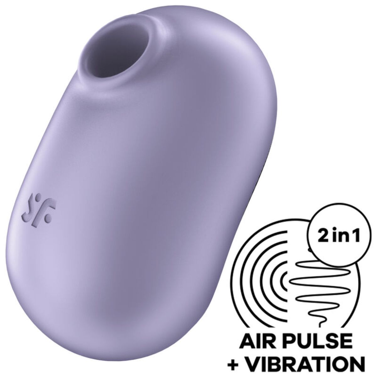 image Satisfyer - Stimulateur et Vibrateur Double Air Pulse Pro To Go 2 Violet