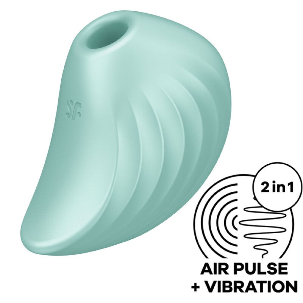 image Satisfyer - Stimulateur et Vibrateur Pearl Diver Vert