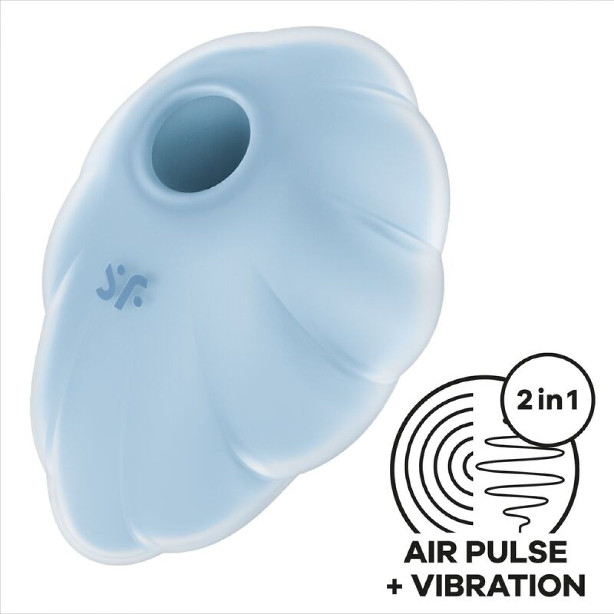 image Satisfyer - Vibrateur Cloud Dancer Bleu Air Pulse