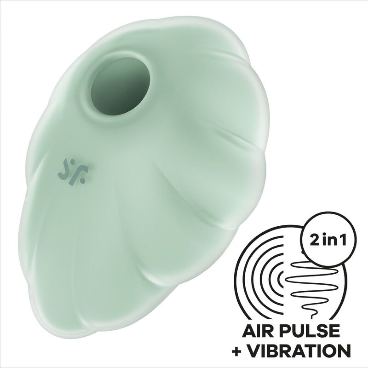 image Satisfyer - Vibrateur Cloud Dancer Vert Air Pulse