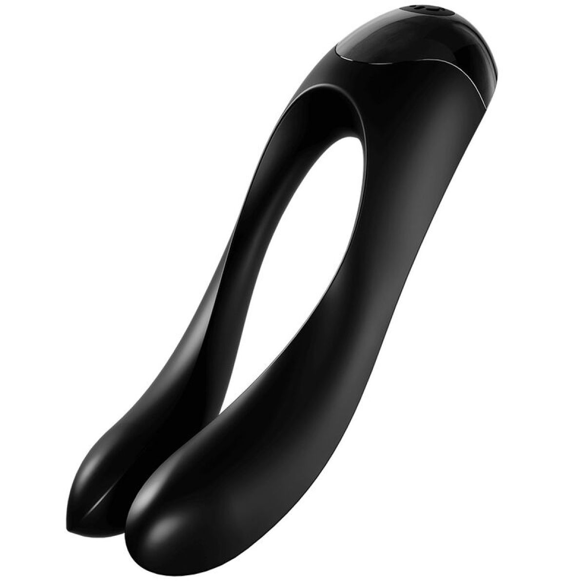 image Satisfyer - Vibrateur  Doigts Candy Cane Noir