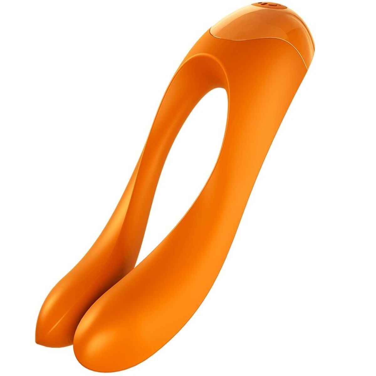 image Satisfyer - Vibrateur  Doigts Candy Cane Orange