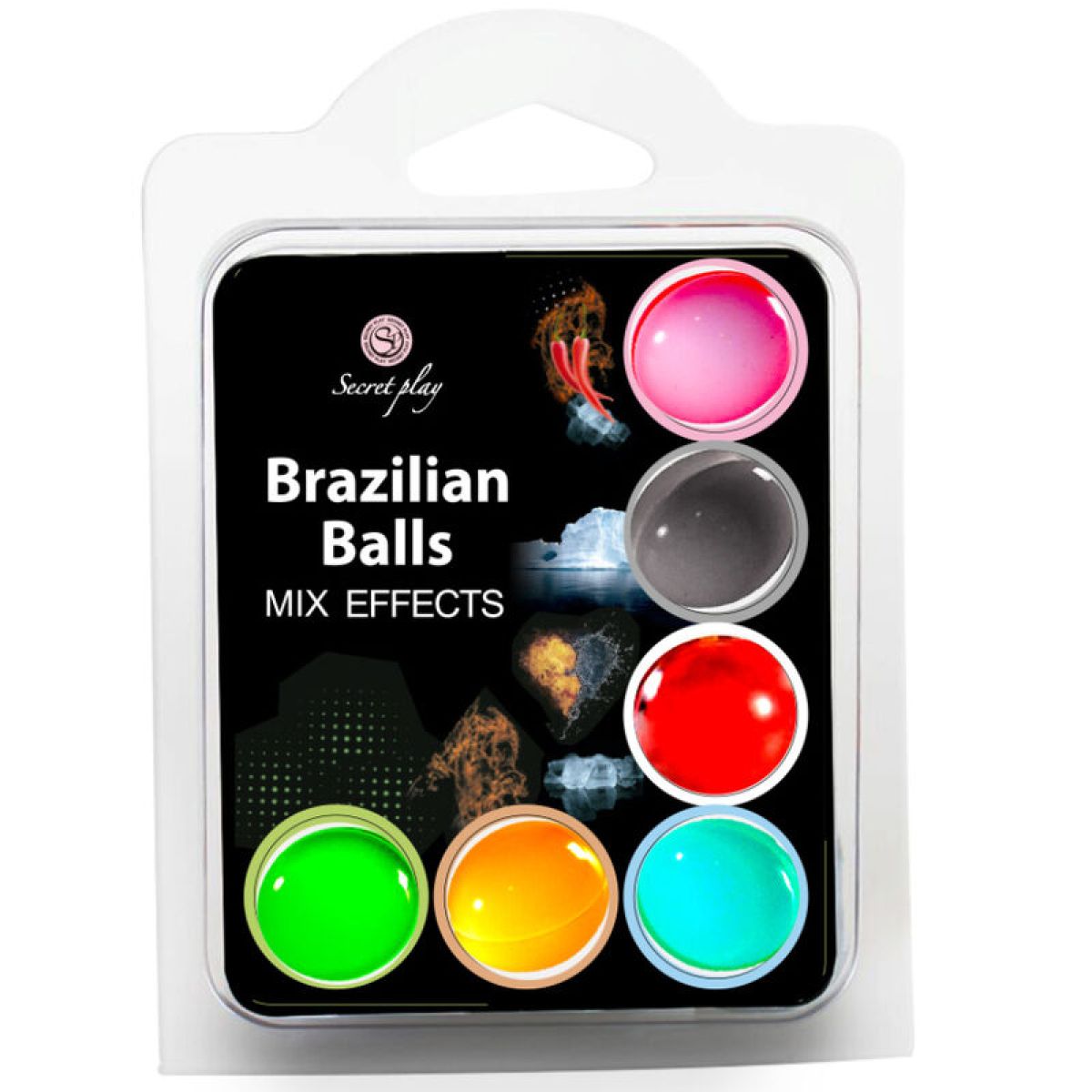image Secret Play - Set 6 Balles Brésiliennes Effet Mix