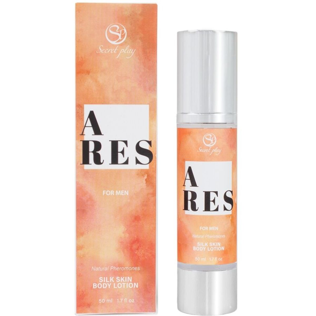 image Secretplay - Ares Lotion pour la Peau à la Soie pour Hommes 50 Ml
