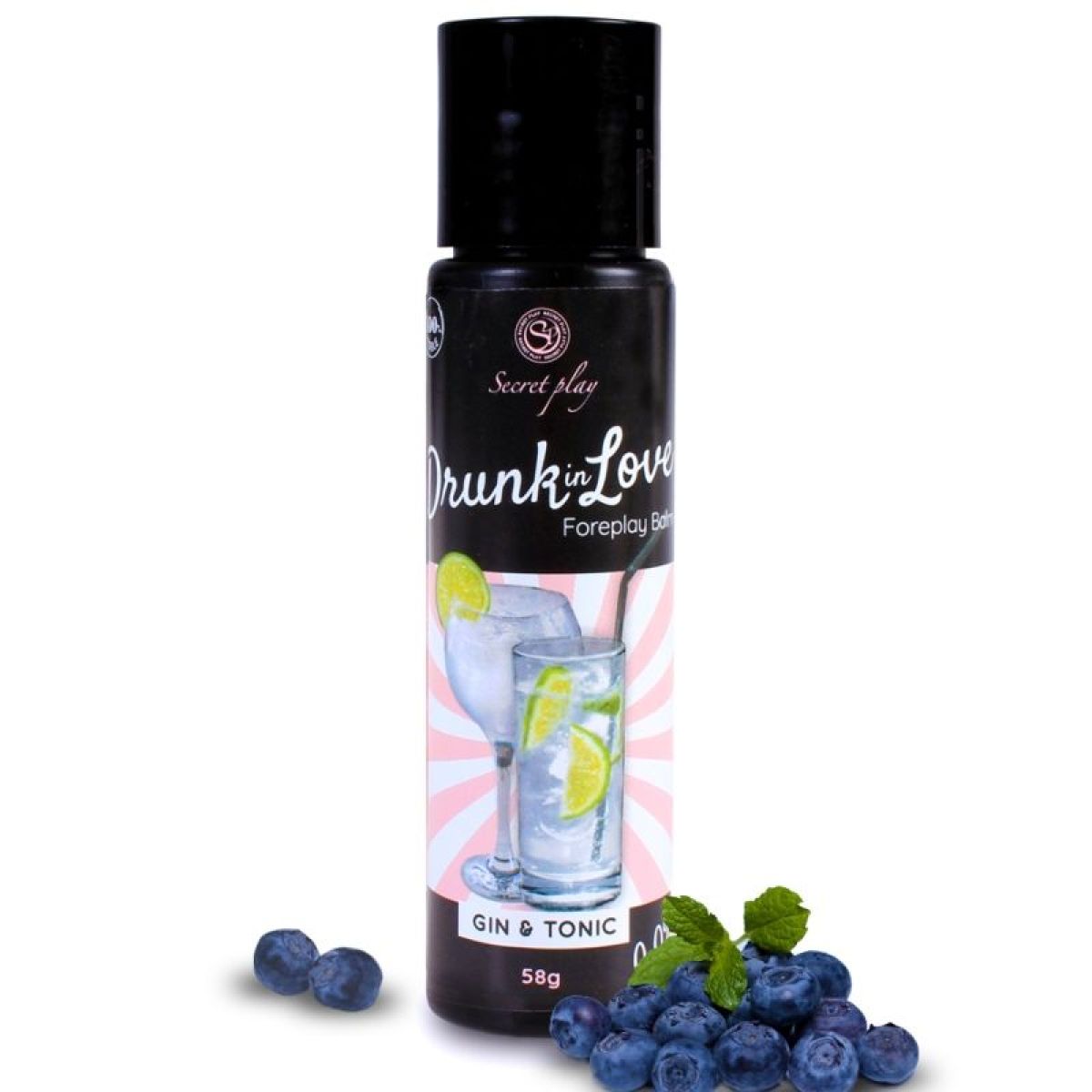 image Secretplay - Drunk In Love Gin&tonic Lubrifiant 60 Ml