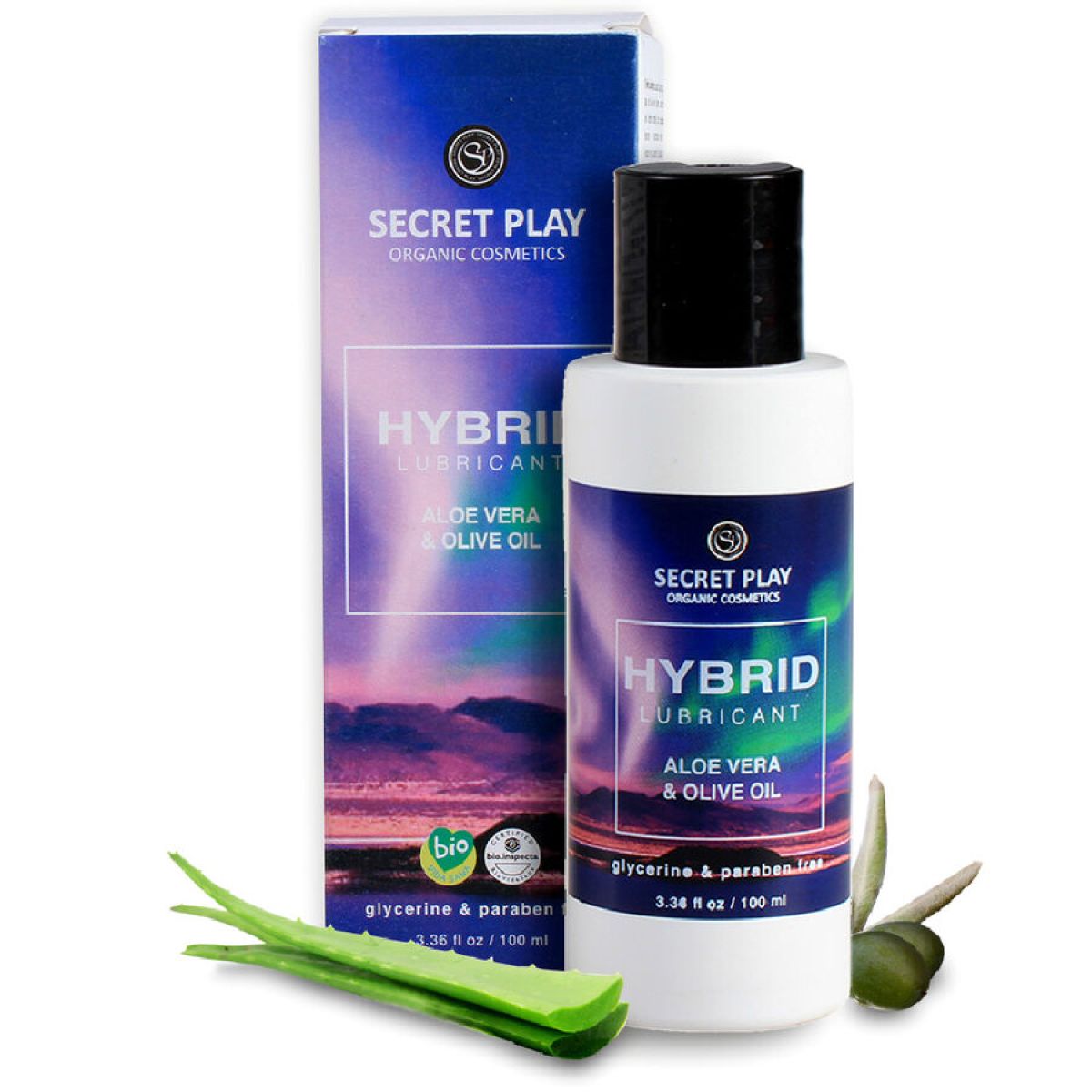 image Secretplay - Lubrifiant Bio Hybride 100 Ml