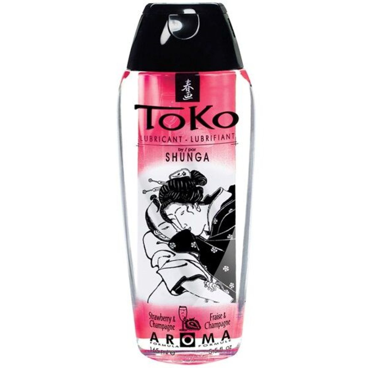 image Shunga - Arôme Lubrifiant Fraise et Champagne Toko