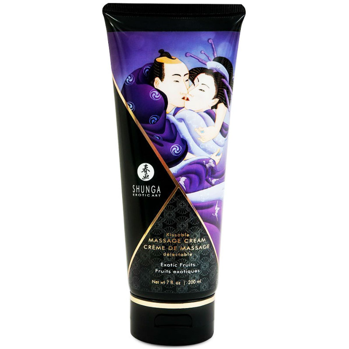 image Shunga - Crème de Massage aux Fruits Exotiques 200 Ml