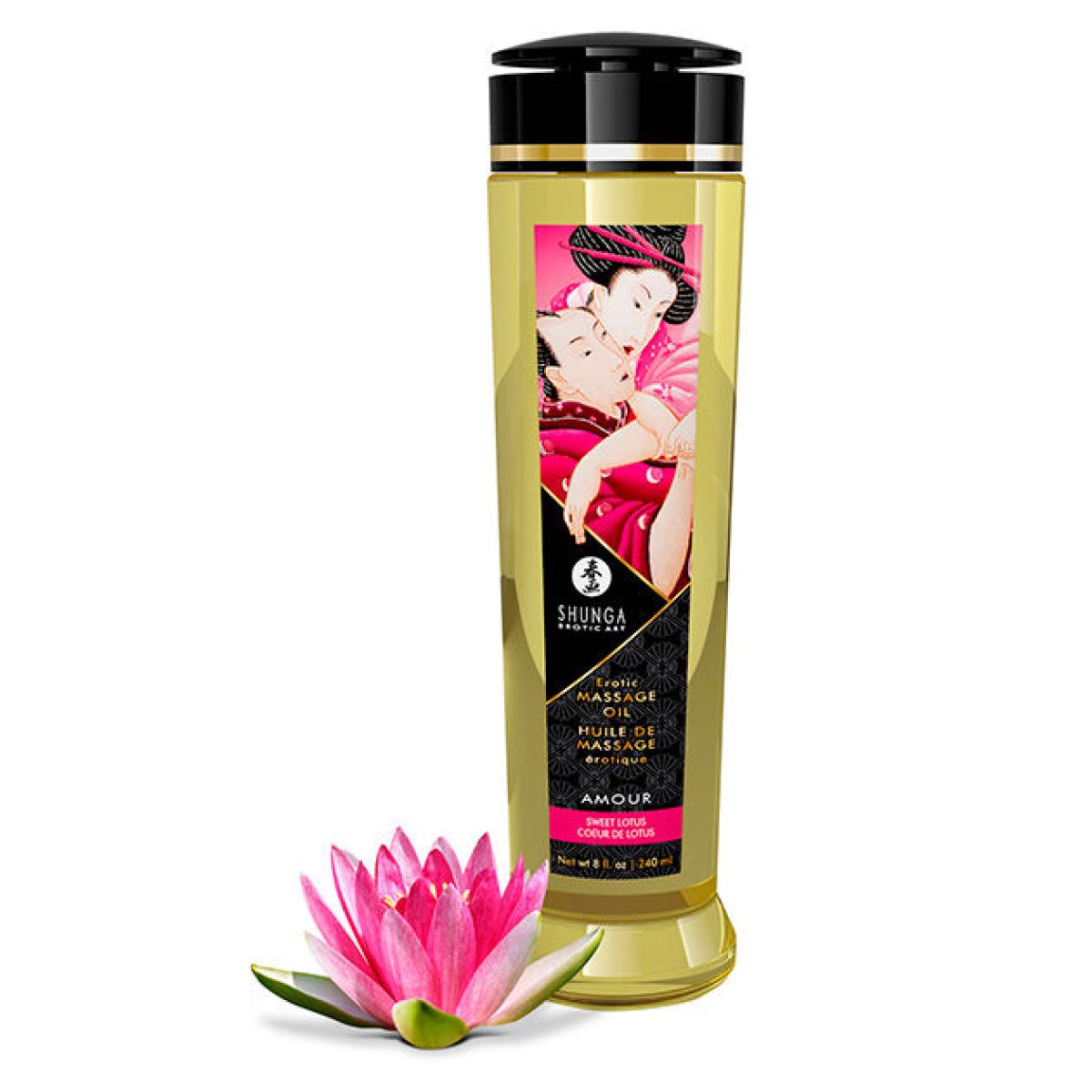image Shunga - Huile de Massage Damour Érotique 240 Ml