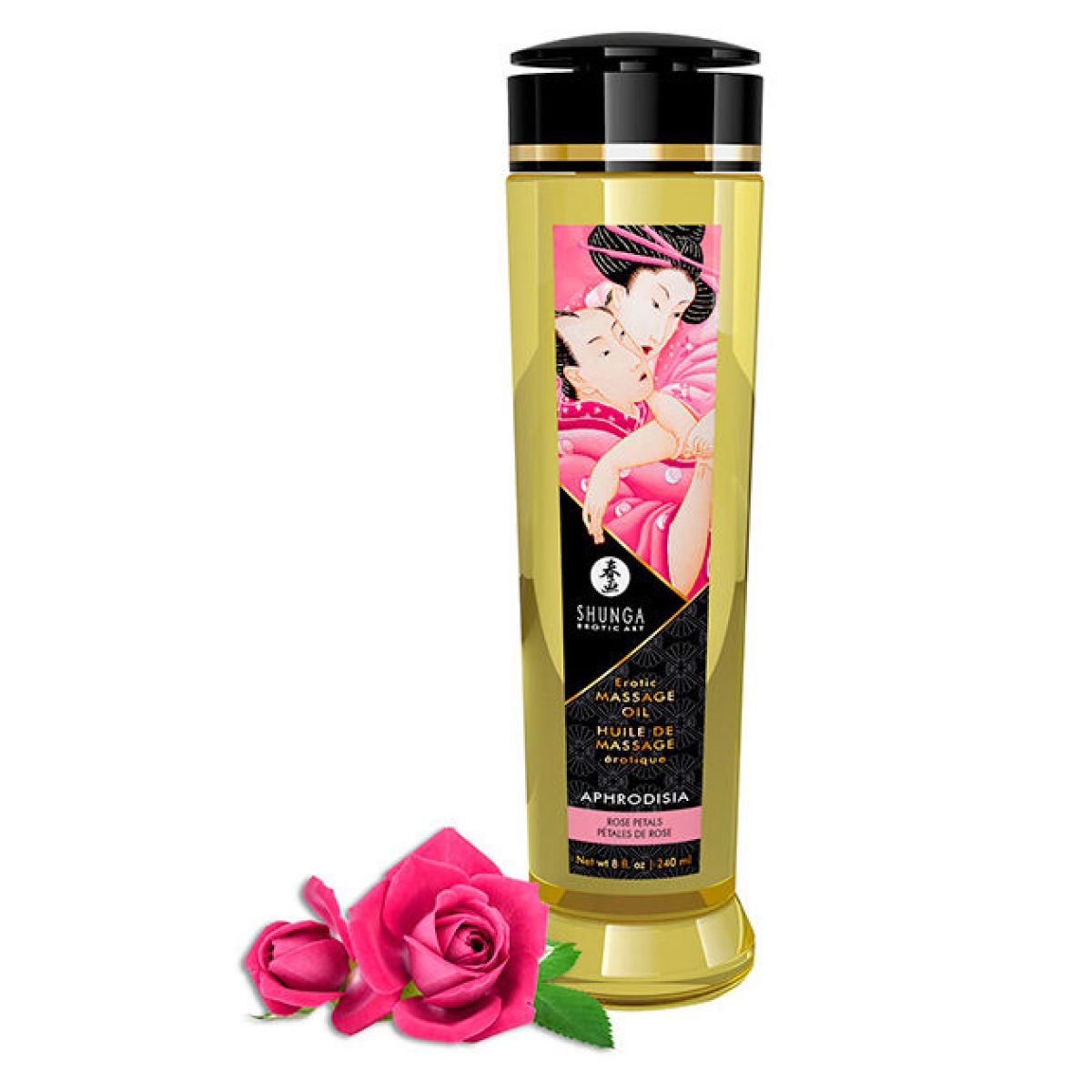 image Shunga - Huile de Massage Érotique Aphrodisia 240 Ml
