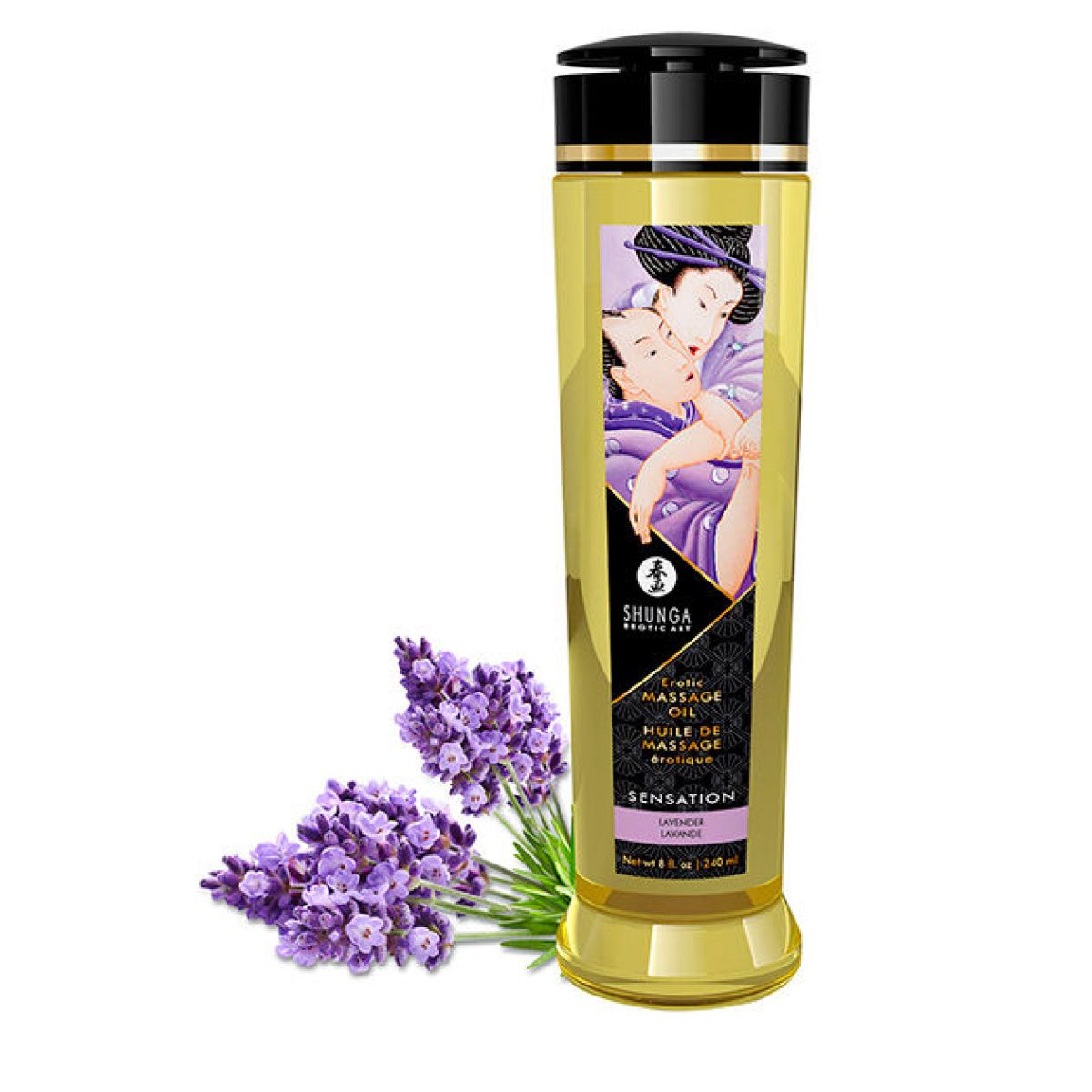image Shunga - Huile de Massage Érotique Sensation 240 Ml