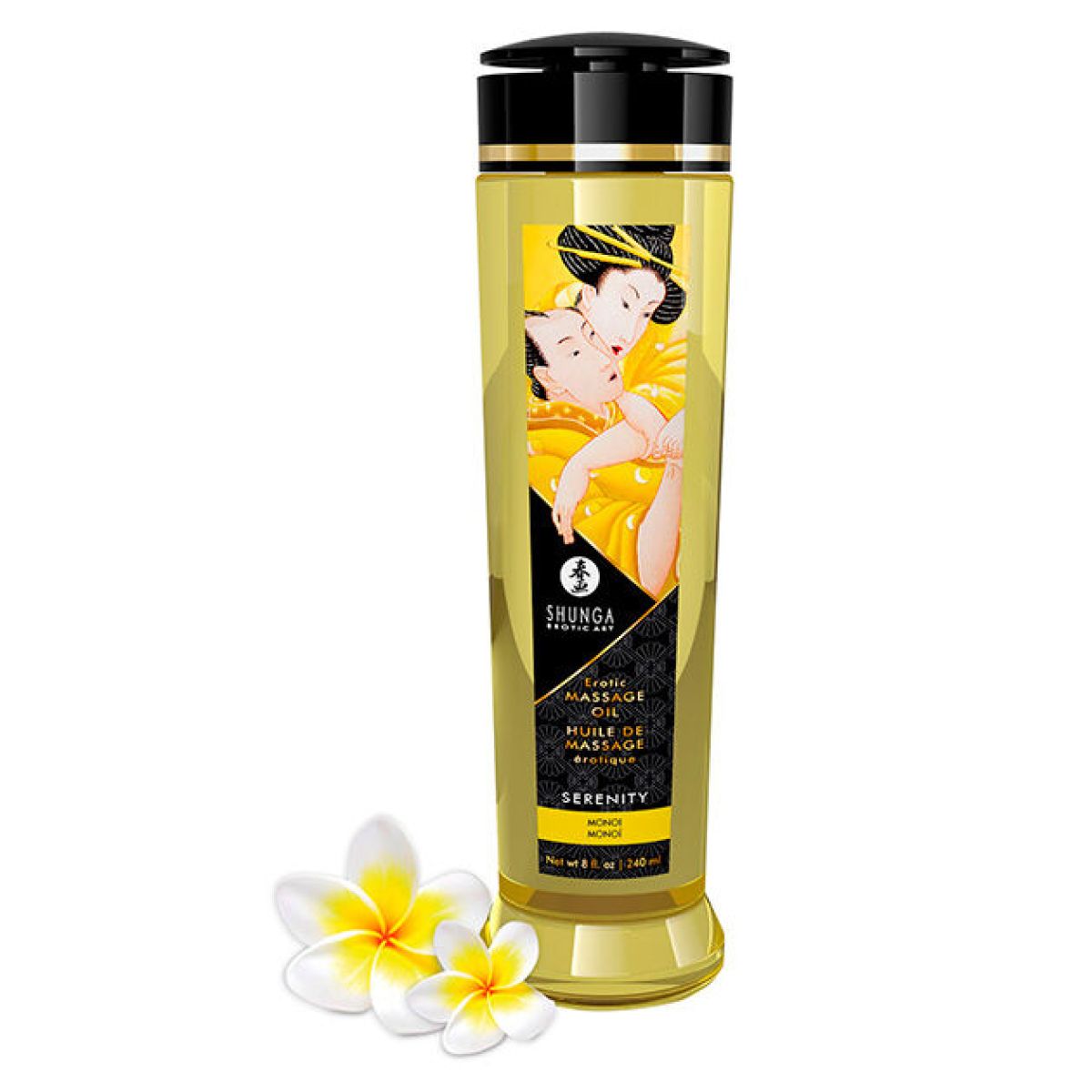 image Shunga - Huile de Massage Érotique Sérénité 240 Ml
