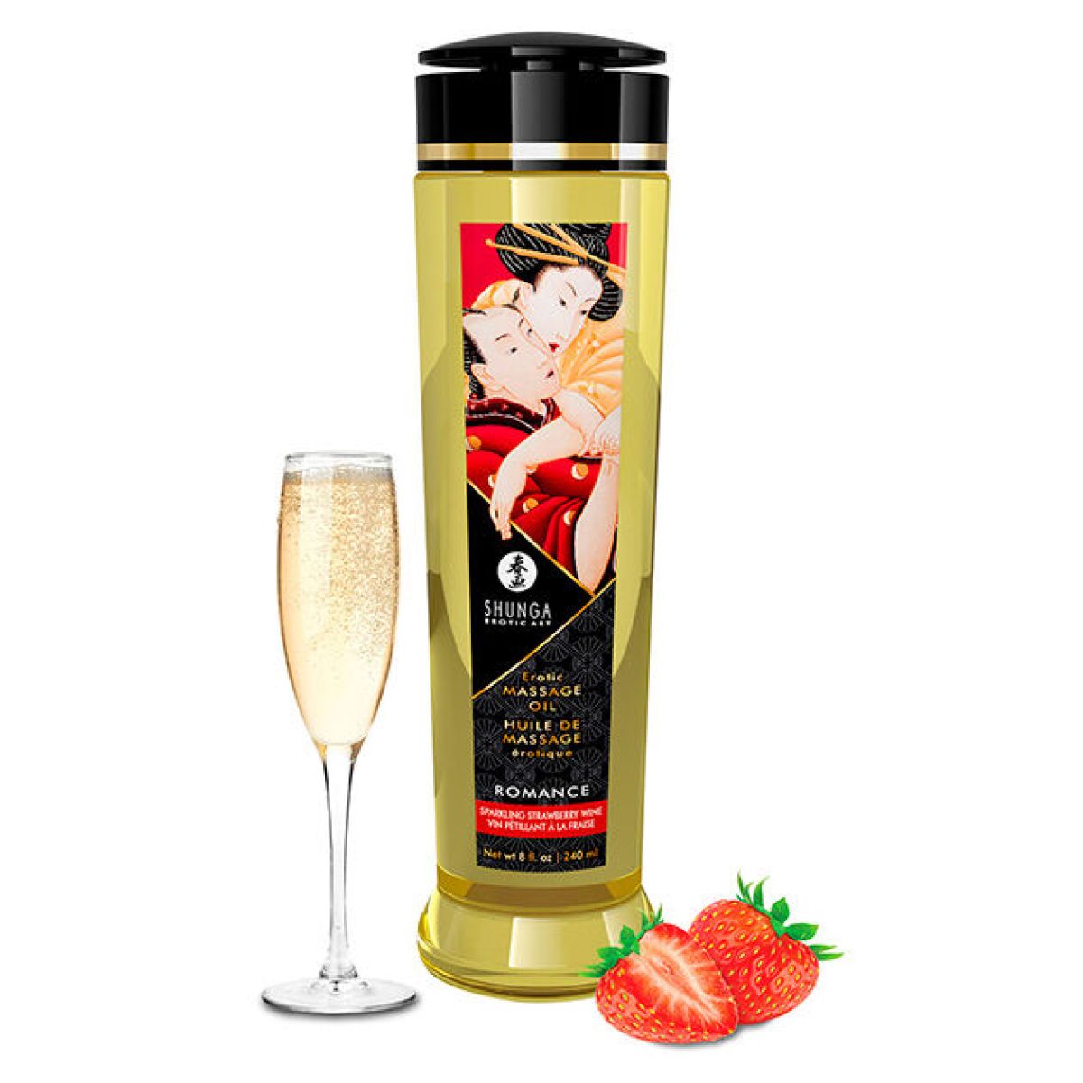 image Shunga - Huile de Massage Romance Érotique 240 Ml
