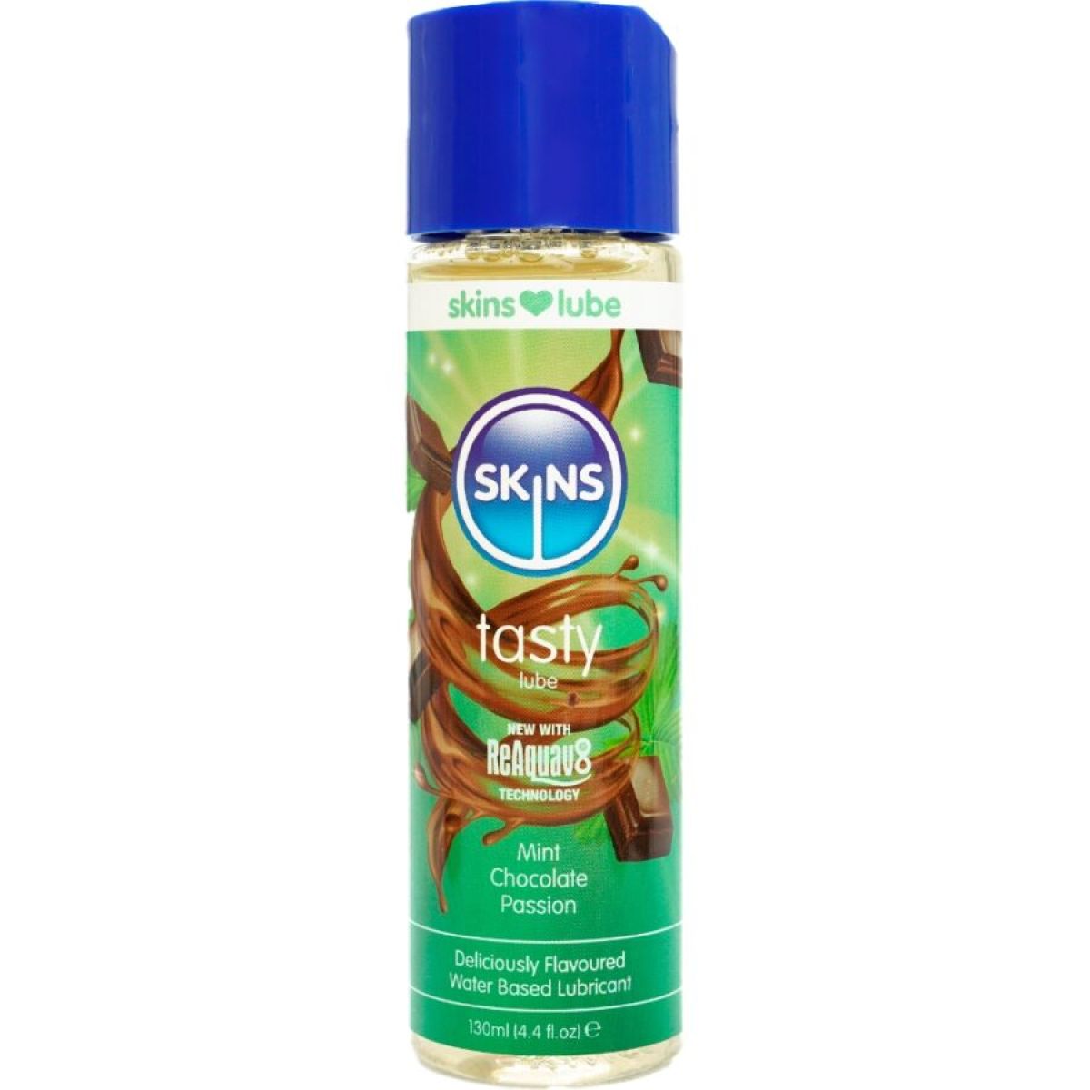 image Lubrifiant à Base D'eau Délicieux Menthe et Chocolat 130 Ml