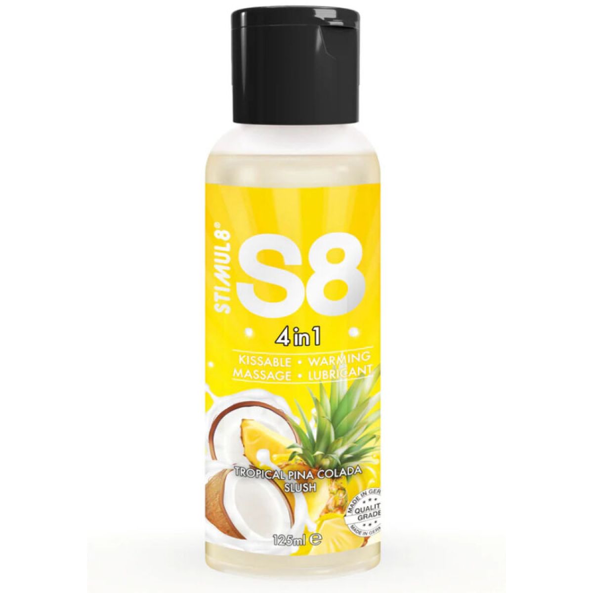 image Lubrifiant Dessert Pina Colada 4 en 1 S8 125 Ml