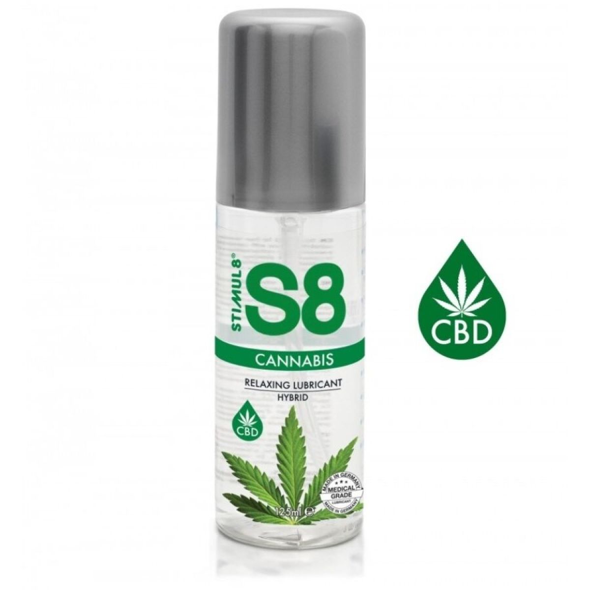 image Lubrifiant Hybride au Cannabis S8 125 Ml