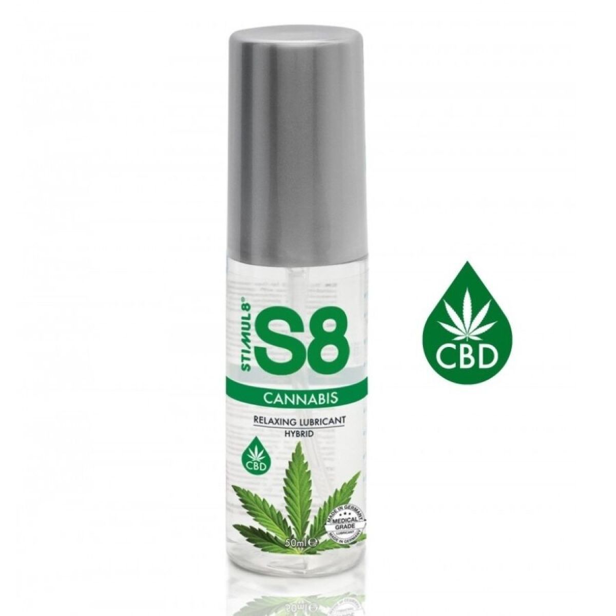 image Lubrifiant Hybride au Cannabis S8 50 Ml