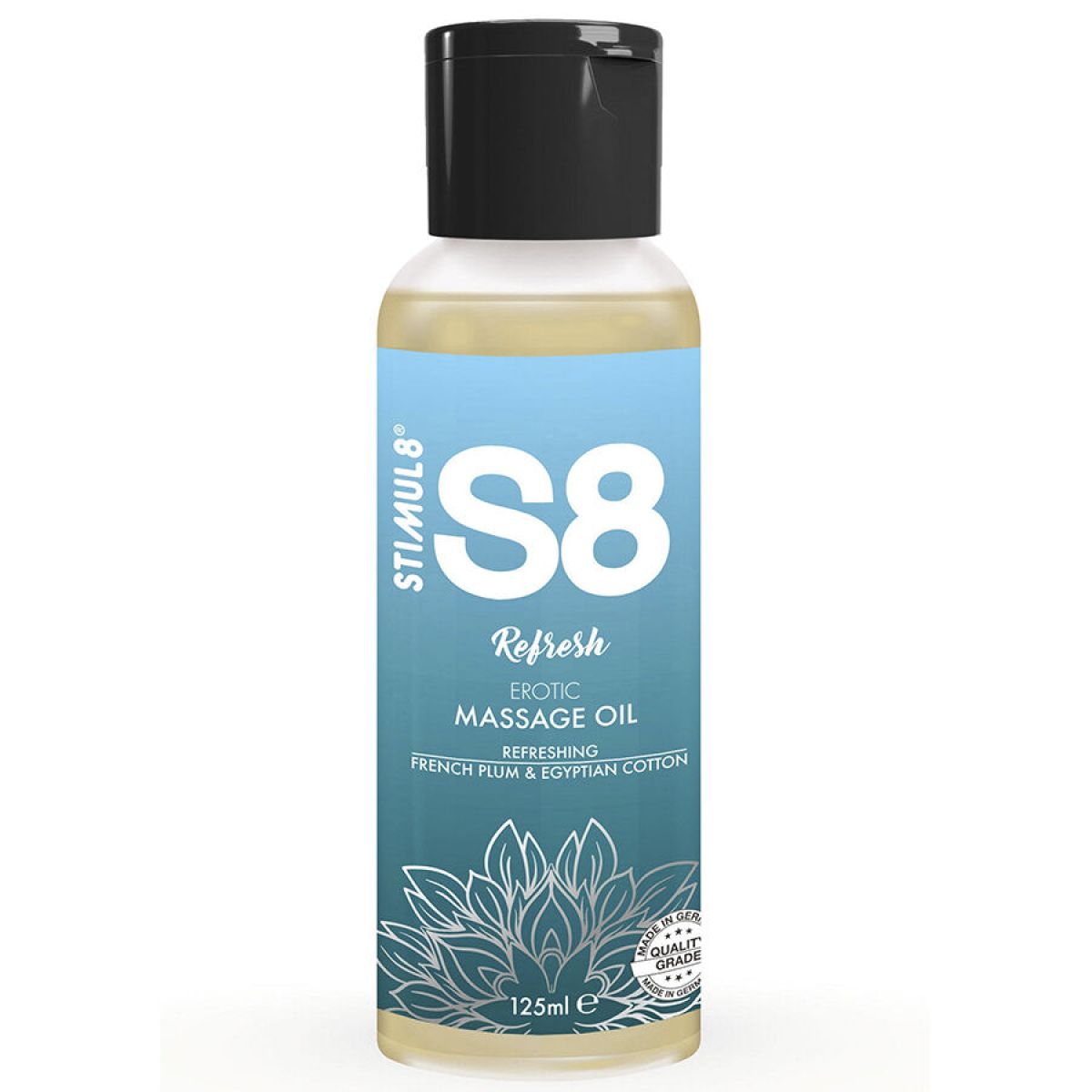 image S8 Refresh Huile de Massage au Coton 125 Ml