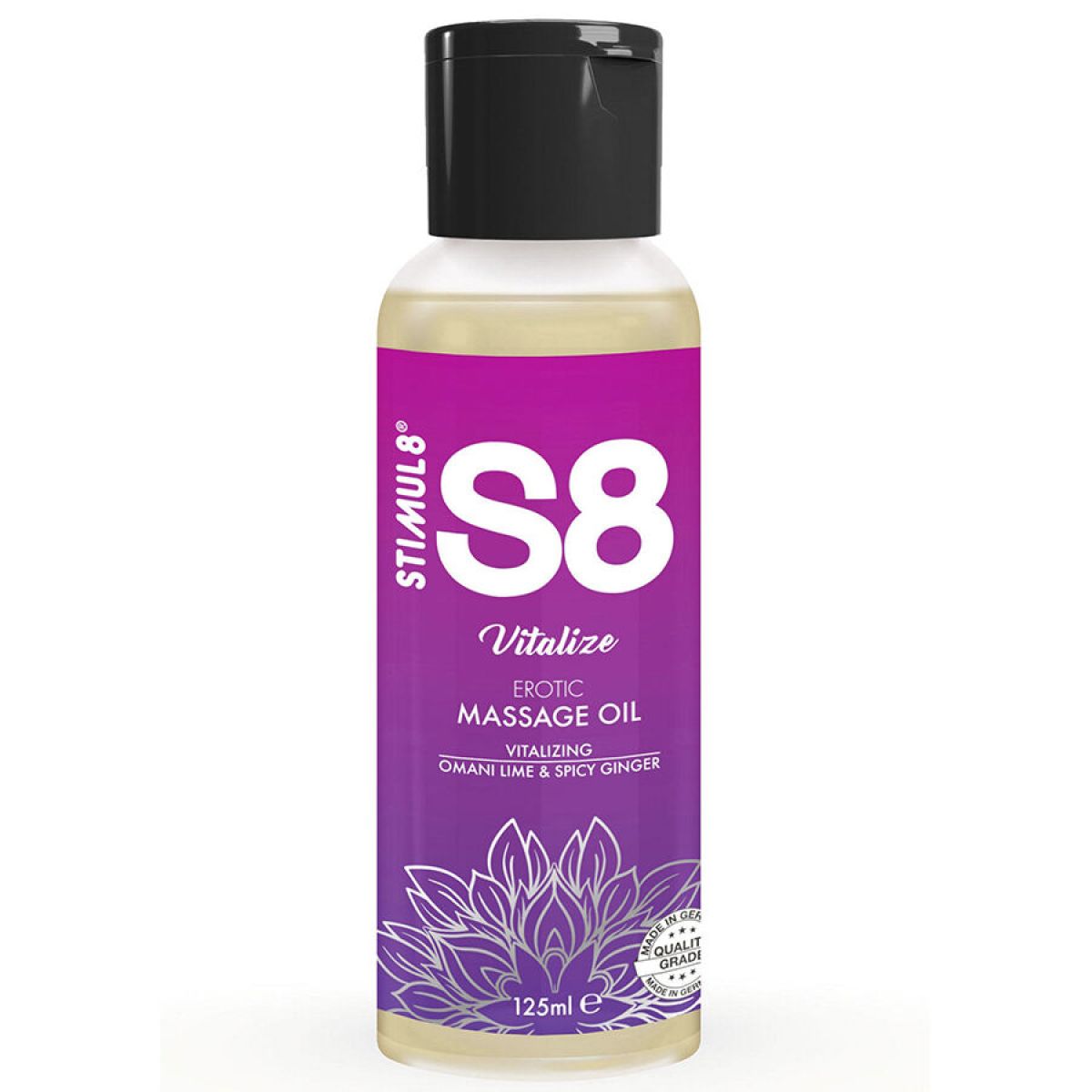 image S8 Vitalize Huile de Massage au Citron Vert 125 Ml