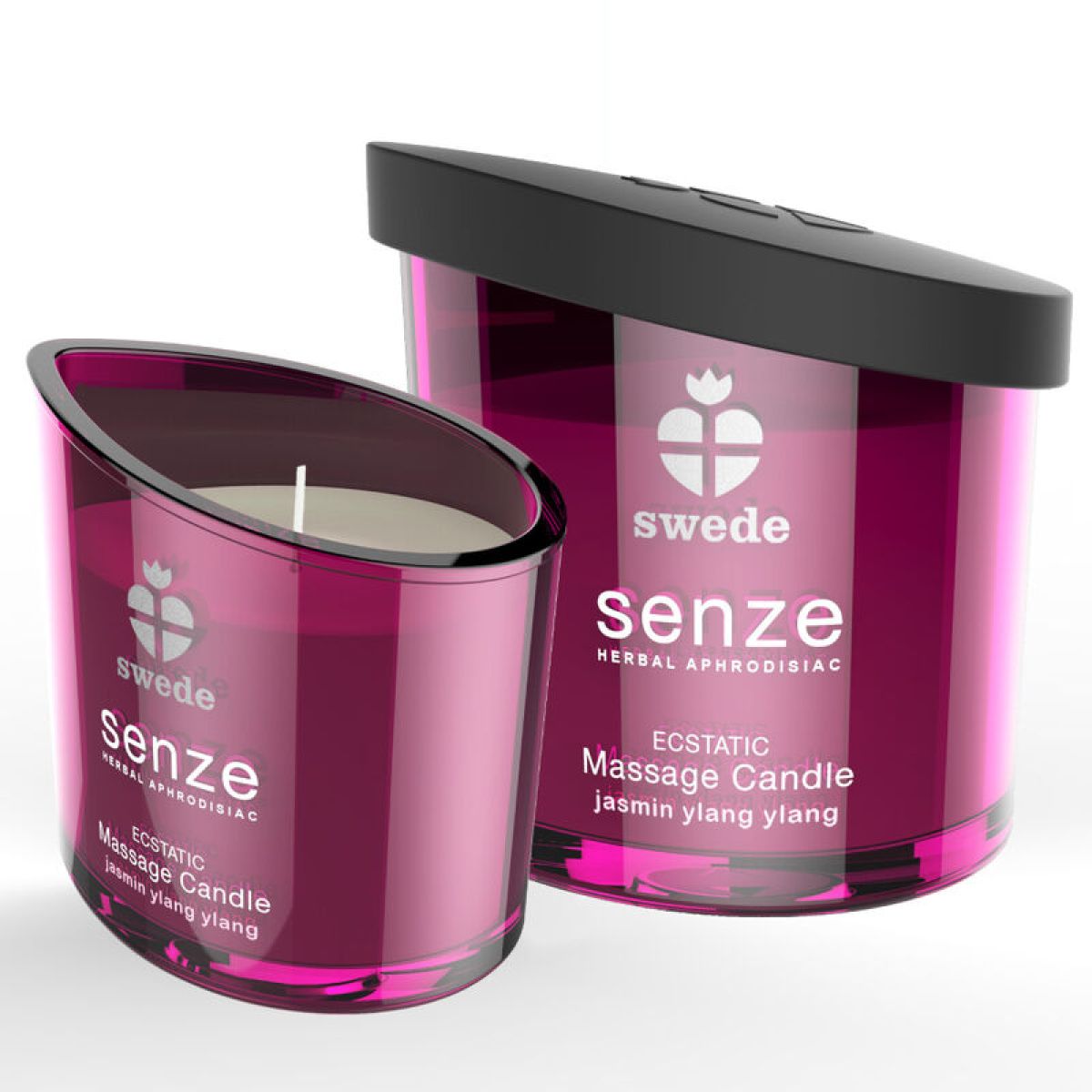 image Bougie de Massage Exstatique Senze - Jasmin, Ylang Ylang