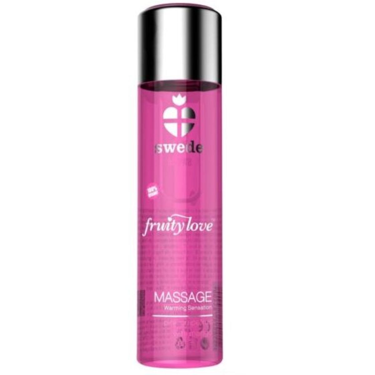 image Fruity Love Effet Chauffant Huile de Massage Pamplemousse Rose à la Mangue 60 Ml
