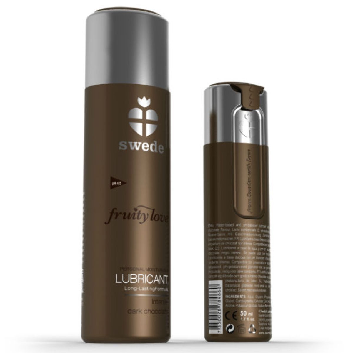 image Fruity Love Lubrifiant Chocolat Noir 100 Ml